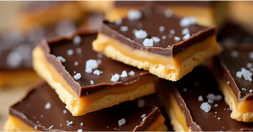 soda cracker toffee